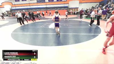 149 lbs Cons. Round 2 - Lucio Morgan, Wisconsin-Whitewater vs Maddox Rye, Wisconsin-Stevens Point