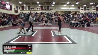 144 lbs Cons. Round 3 - Cody Blocker, South Tama County vs Anthony Jones, Roland-Story