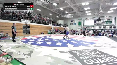 285 lbs Semis & 1st Wb (8 Team) - Patrick Trask, Philip/Kadoka Area/Wall vs Derek Fenenga, Winner