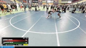 145 lbs Champ. Round 1 - Boden White, IA vs Iverson Mejia, NE