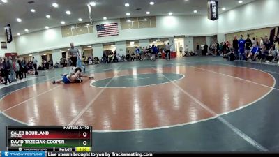 70 lbs Quarterfinal - David Trzeciak-Cooper, Indiana vs Caleb Bourland, Indiana