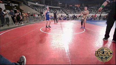 130 lbs Rr Rnd 3 - Aryzona Cummings, Mojo Grappling Academy vs Mcykenzie Brooks, Little Axe Takedown Club