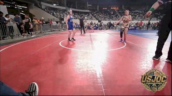 130 lbs Rr Rnd 3 - Aryzona Cummings, Mojo Grappling Academy vs Mcykenzie Brooks, Little Axe Takedown Club