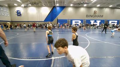 58 lbs Semifinal - Fisher Young, Champions Wrestling Club vs Ryker Tom, Agon