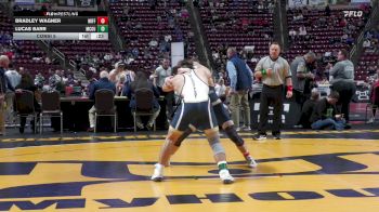 133 lbs Consi 5 - Bradley Wagner, Mifflinburg vs Lucas Barr, McGuffey