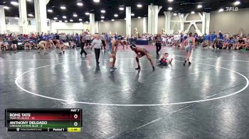 144 lbs Round 2 (8 Team) - Rome Tate, Team STL Black vs Anthony Delgado, Carolina Exteme Blue