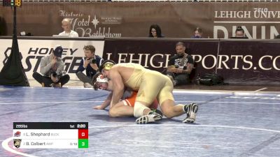 285 lbs Consolation - Logan Shephard, Bucknell vs Brady Colbert, Army West Point