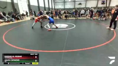 160 lbs Champ. Round 2 - Hassan Al-rubaie, Washington vs Gavin Camacho, WA