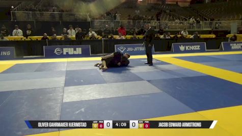 Jacob Edward Armstrong vs Oliver Gahrmaker Hjermstad 2025 Pan Jiu Jitsu IBJJF Championship