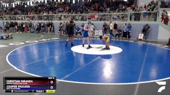 135 lbs Rr1 - Christian Miranda, Kodiak Wrestling Club vs Cooper Paulson, Mat-Su Matmen