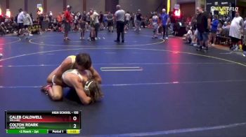 155 lbs Round 2 - Colton Roark, Unattached vs Caleb Caldwell, Willard