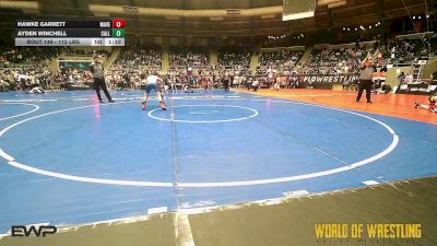 115 lbs Quarterfinal - Hawke Garrett, Maverick Elite Wrestling vs Ayden Winchell, Callan Wrestling Academy