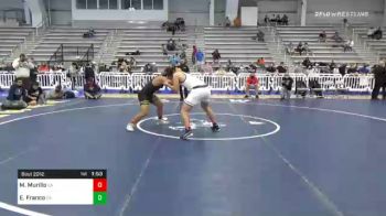 182 lbs 3rd Place - Michael Murillo, CA vs Eugenio Franco, CA