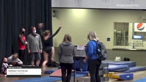 Addison Zacharias - Women's Group, In Motion Gymnastics - 2021 Women's Xcel Region 4 Championships