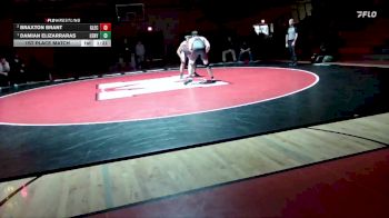 165 lbs 1st Place Match - Damian Elizarraras, Century vs Braxton Brant, Glencoe