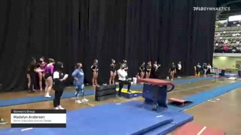 Madalyn Anderson - Women's Group, North Crest Kids Activity Center - 2021 Women's Xcel Region 4 Championships