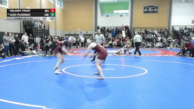 126 lbs Consi Of 8 #2 - Delaney Frost, Noble vs Alex Plowman, Lowell