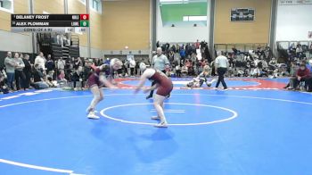 126 lbs Consi Of 8 #2 - Delaney Frost, Noble vs Alex Plowman, Lowell