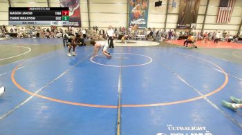 132 lbs Rr Rnd 1 - Canaan Spears, TNWA Black vs Jake Amiott, SENC Elite