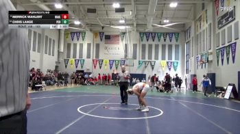 165 lbs Cons. Round 2 - Merrick Wahlert, Wahlert, Dubuque vs Chris Lange, Prairie, Cedar Rapids