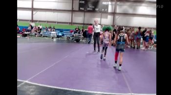 50 lbs Finals (8 Team) - Tyanna Evans, Gone Rogue vs Adalyn Albavera, Ohio Blue