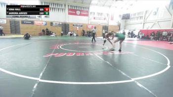 140 lbs Cons. Round 2 - Aurora Arvizo, Casa Grande vs Iona Hall, Berkeley