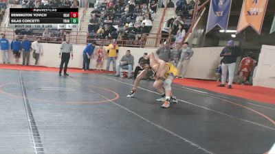 135_B lbs Round Of 32 - Remington Yovich, Beaver vs Silas Corcetti, Franklin Regional