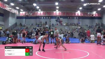 90 lbs Rr Rnd 4 - Kaiden Allen, Kansas Silver vs Vinny Tindall, Best Trained White