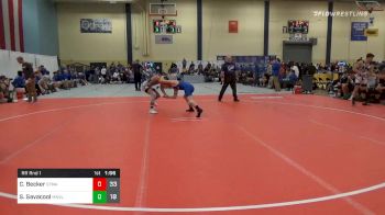 138 lbs Prelims - Cole Becker, St Michael-Albertville vs Sean Savacool, Minisink Valley