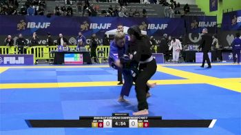 Maria Eduarda Silva Germano vs Magdalena Lesniewicz 2026 European Jiu-Jitsu IBJJF Championship