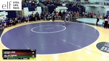 120 lbs. Champ. Round 2 - Dillan Piersel, Park HIll South vs Aliyah Lowe, Oak Park