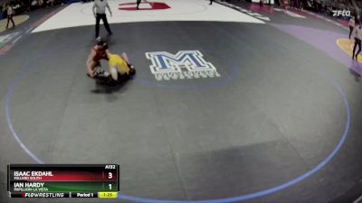 Semifinal - Ian Hardy, Papillion-La Vista vs Isaac Ekdahl, Millard South