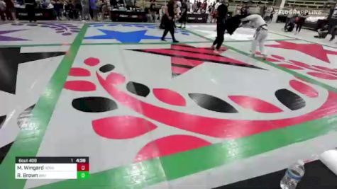 Michael Wingard vs Rob Brown 2022 F2W Colorado Open