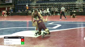 133 lbs Round Of 16 - Ryan Miller, Univ Of Pennsylvania vs Sean Spidle, Central Michigan