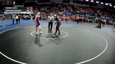 D 3 190 lbs Quarterfinal - Robert Lewis, De La Salle vs Braydon Fontenot, Opelousas Catholic