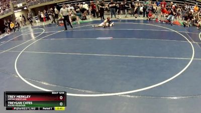 59 lbs Quarterfinal - Treygan Cates, Round Mountain vs Trey Merkley, Uintah Wrestling