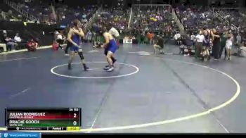 2 lbs Quarterfinal - Kyler Pickard, Mount Pleasant vs Jacob Stockton, Brevard