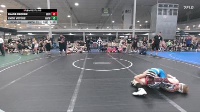 88 lbs Round 1 (6 Team) - Blake Decker, Revival Riddlers vs Enzo Vetere, Mat Assassins White