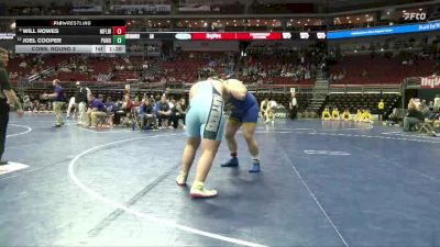 1A-285 lbs Cons. Round 3 - Will Howes, MFL MarMac vs Joel Cooper, Panorama