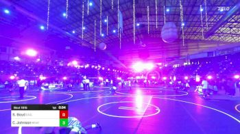 137 lbs Consi Of 4 - Sanders Boyd, Eaglecrest WC vs Christopher Johnson, Bear Cave WC