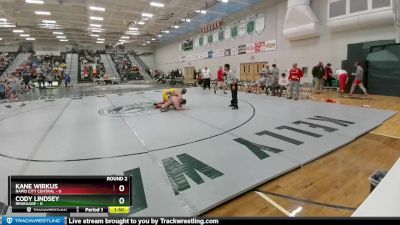 285 lbs Round 2 (8 Team) - Cody Lindsey, Renegade vs Kane Wirkus, Rapid City Central