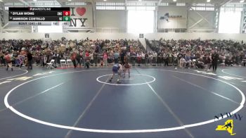 58 lbs Cons. Round 5 - Dylan Wong, Savage Wrestling Club vs Jameson Costello, VHW Club