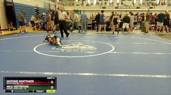 64 lbs Round 3 (4 Team) - Nico DeStefano, Finger Lakes Elite vs Antoine Whittaker, Black Hive WC