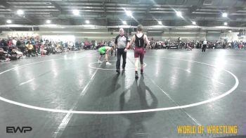 135 lbs Round Of 64 - Jett Hendricks, Sequoyah Tahlequah JH vs Devin Rocco Ehler, Contender Wrestling Academy