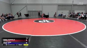 145 lbs Round 1 (6 Team) - Emma Courville, Louisiana vs Haley Pate, Alabama