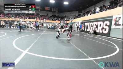 55 lbs Rr Rnd 1 - Rivers Tahdooahnippah, Elgin Wrestling vs Tanner Reynolds, Shelton Wrestling Academy