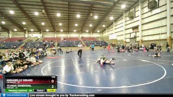 170 lbs Round 3 (6 Team) - Ylyana Sandoval, Oregon vs Annabelle Girard, Colorado