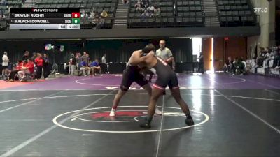 174 lbs Cons. Round 2 - Malachi Dowdell, Simpson (Calif.) vs Braylin Ruchti, Southern Oregon