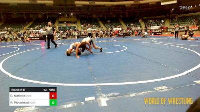 101 lbs Round Of 16 - Gavin Matheis, Miami Wrestling Club vs Reece Movahead, ADWC