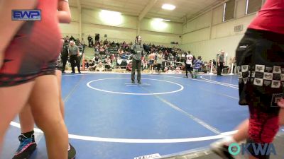 110 lbs Quarterfinal - Asa Welk, Prairie Grove Youth Wrestling vs Tucker Goins, Pocola Youth Wrestling